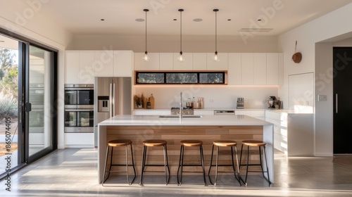 modern kitchen interior
