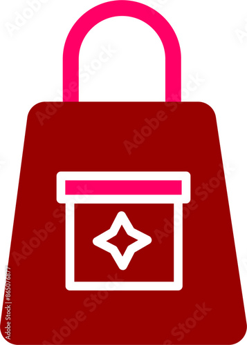 Duty Free Luggage Vector Icon