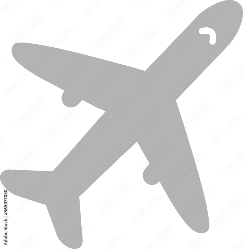 Obraz premium Aeroplane Vector Icon