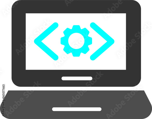 Wallpaper Mural Code Optimization Vector Icon Torontodigital.ca