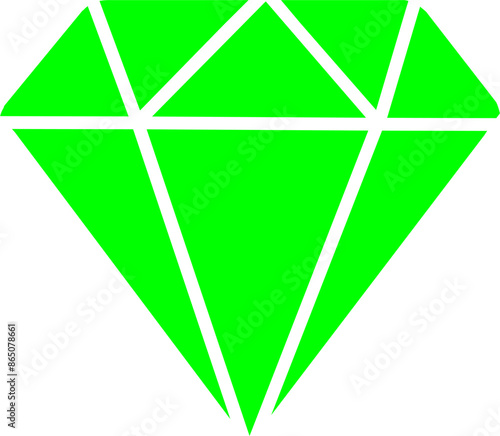 Diamond Vector Icon