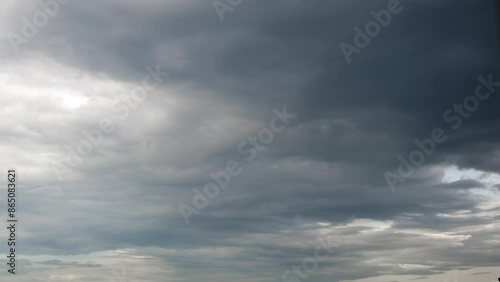 storm clouds timelapse