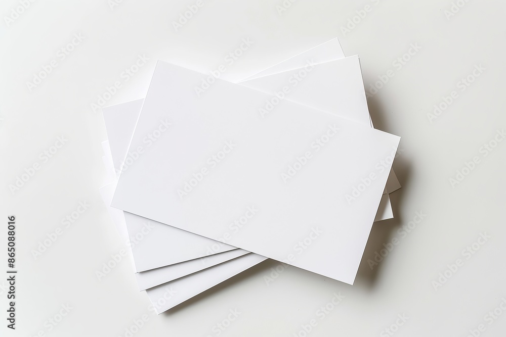 Business card mock up isolated on white background. Blank white card mockup from textured paper for design. Corporate office stationery set template. For text, logo branding. Empty cards pile flat lay Business card mock up isolated on white background. Blank white card mockup from textured paper for design. Corporate office stationery set template. For text, logo branding. Empty cards pile flat lay