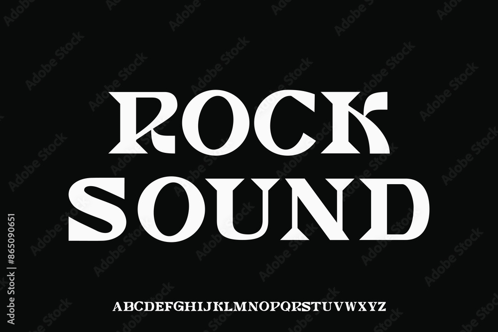 Display alphabet font vector design suitable for headline, poster, album and many more Display alphabet font vector design suitable for headline, poster, album and many more