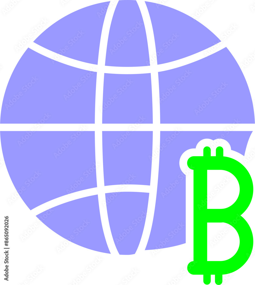 Bitcoin Placeholder Vector Icon