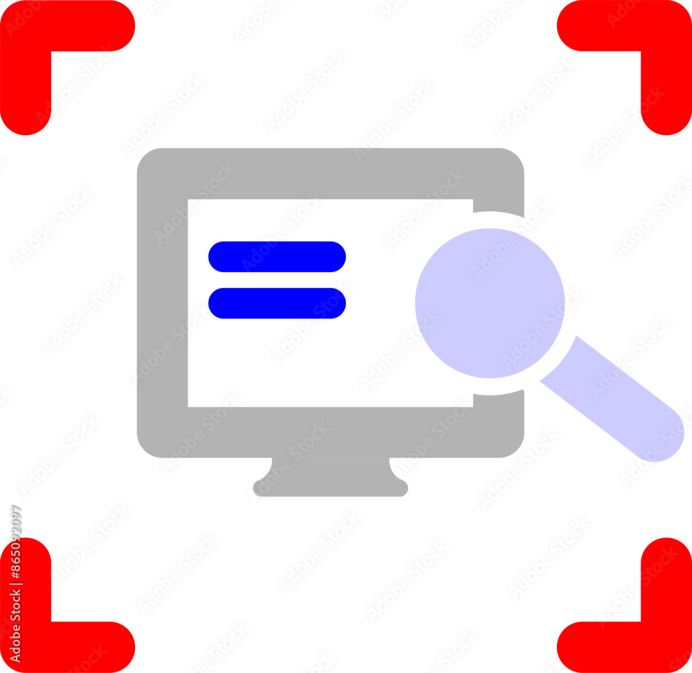 Scan Vector Icon Scan Vector Icon