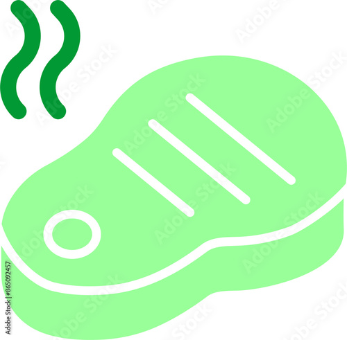 Steak Vector Icon