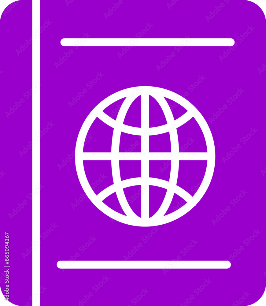 Passport Vector Icon