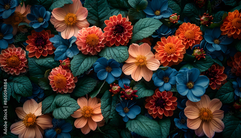 Fototapeta premium flowers background