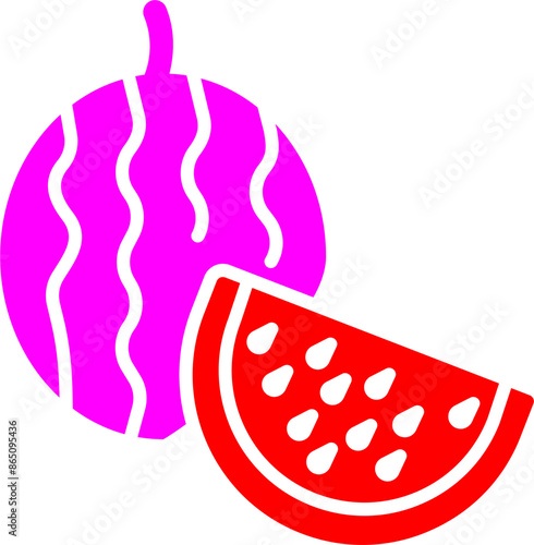 Watermelon Vector Icon