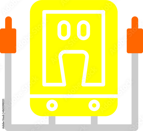 Voltmeter Vector Icon