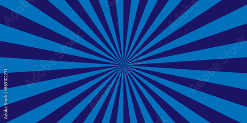 	
Vector Abstract blue sun rays sunburst backdrop background. seamless retro vintage burst sunrise sunbeam element spiral striped illustration sunray template wallpaper design.