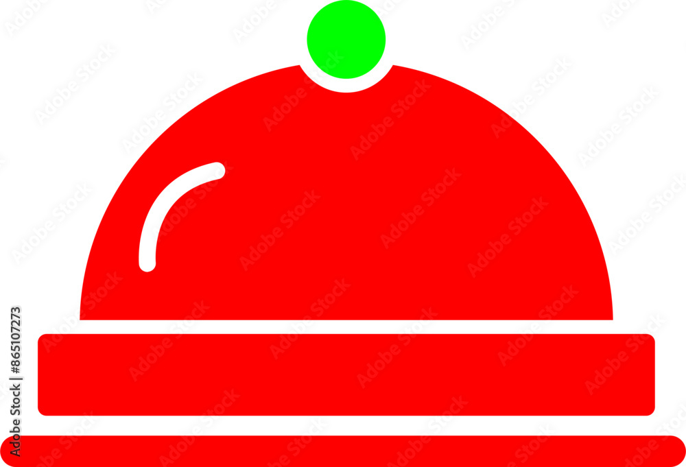 Obraz premium Dish Vector Icon