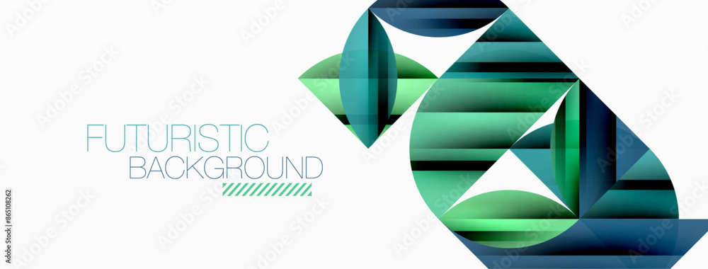 Circles and round shapes geometric minimal background Circles and round shapes geometric minimal background