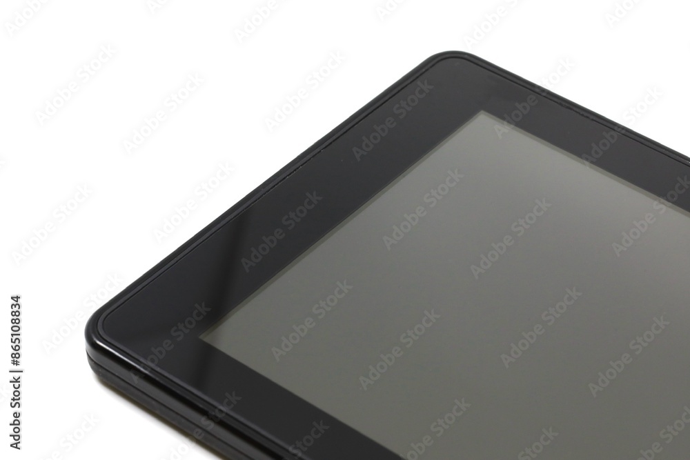 PDA with touchscreen display isolated white PDA with touchscreen display isolated white