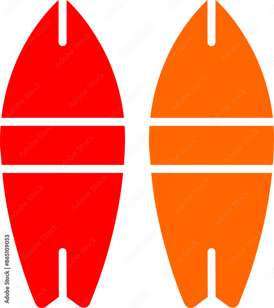 Surfboard Vector Icon Surfboard Vector Icon