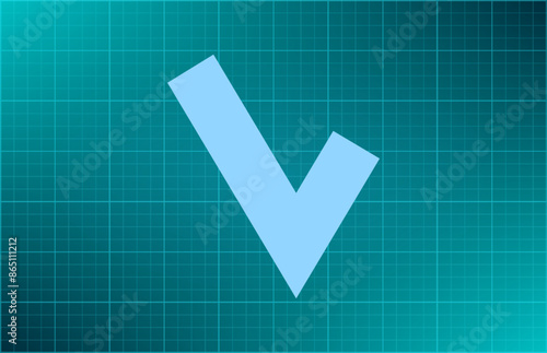 Vector illustration blue background