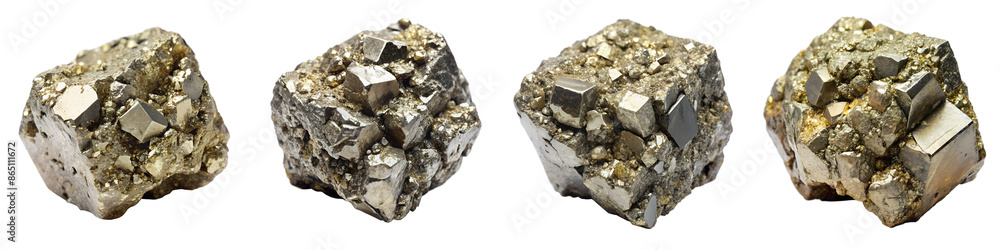 Chunk of uncut iron pyrite stone with a transparent background PNG file Chunk of uncut iron pyrite stone with a transparent background PNG file