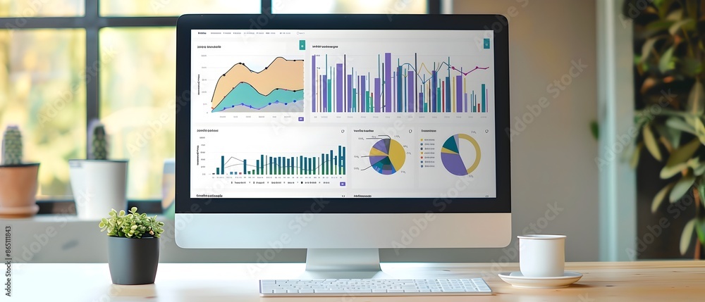 Digital Marketing Analytics Dashboard with Graphs and Data Visualization Digital Marketing Analytics Dashboard with Graphs and Data Visualization