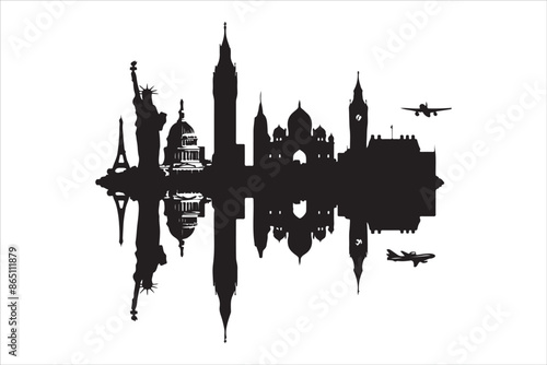 Eiffel Tower 🗼,
Statue of Liberty 🗽,
Big Ben 🕰️,
Colosseum 🏛️,
Great Wall of China 🏯,
Taj Mahal 🕌,
Sydney Opera House 🎭,
Pyramids of Giza 🏜️,
Leaning Tower of Pisa 🏰,
Mount Fuji 🗻,
Machu Pic