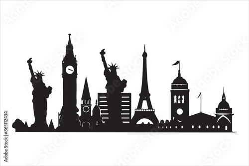 Eiffel Tower 🗼,
Statue of Liberty 🗽,
Big Ben 🕰️,
Colosseum 🏛️,
Great Wall of China 🏯,
Taj Mahal 🕌,
Sydney Opera House 🎭,
Pyramids of Giza 🏜️,
Leaning Tower of Pisa 🏰,
Mount Fuji 🗻,
Machu Pic