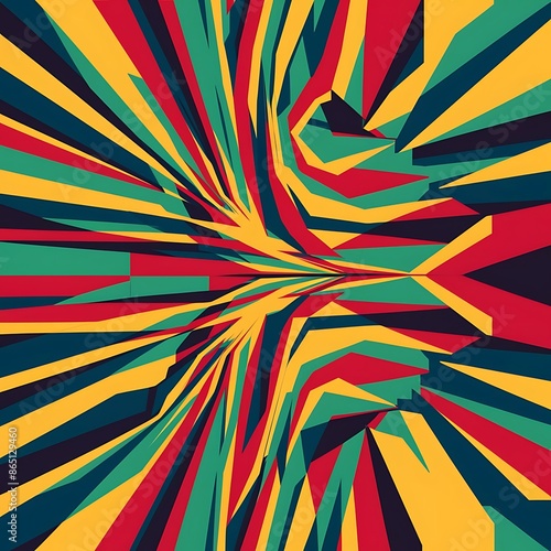 Wallpaper Mural horizontal colorful abstract wave background Wallpaper Torontodigital.ca