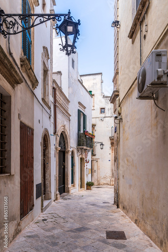 Fototapeta Naklejka Na Ścianę i Meble -  The Martina Franca City street view in Italy