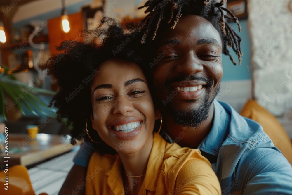 9. Portrait of an international couple taking a selfie in a chic cafe, high quality photo, photorealistic, joyful mood, well-lit environment 9. Portrait of an international couple taking a selfie in a chic cafe, high quality photo, photorealistic, joyful mood, well-lit environment