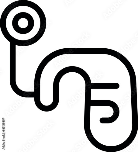 Doctor using stethoscope examining patient suffering stomach ache in clinic