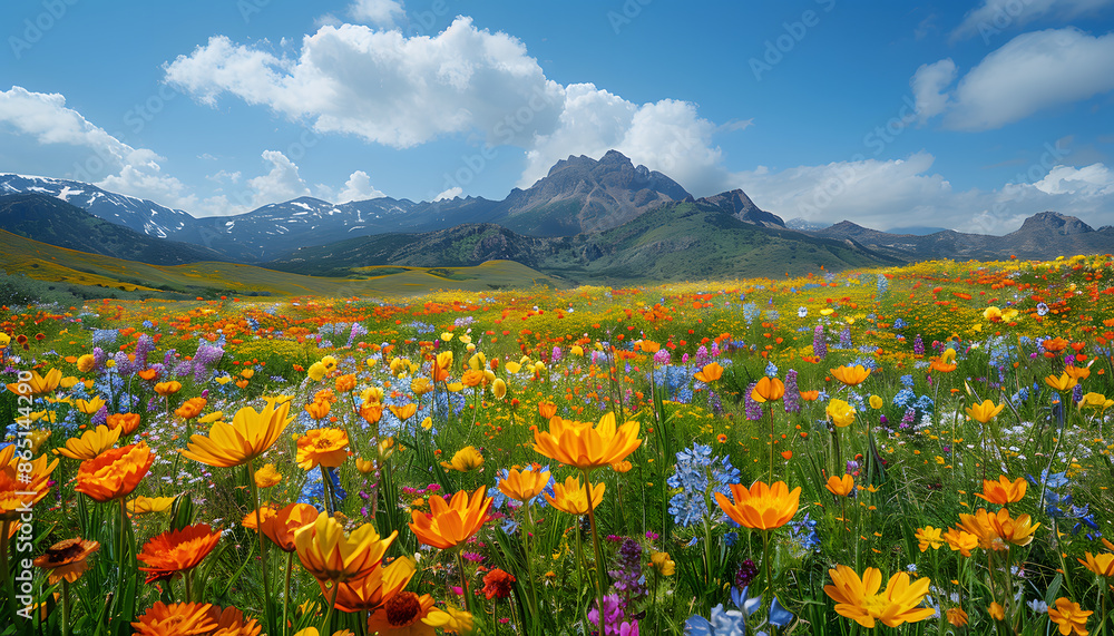 Fototapeta premium flowers background