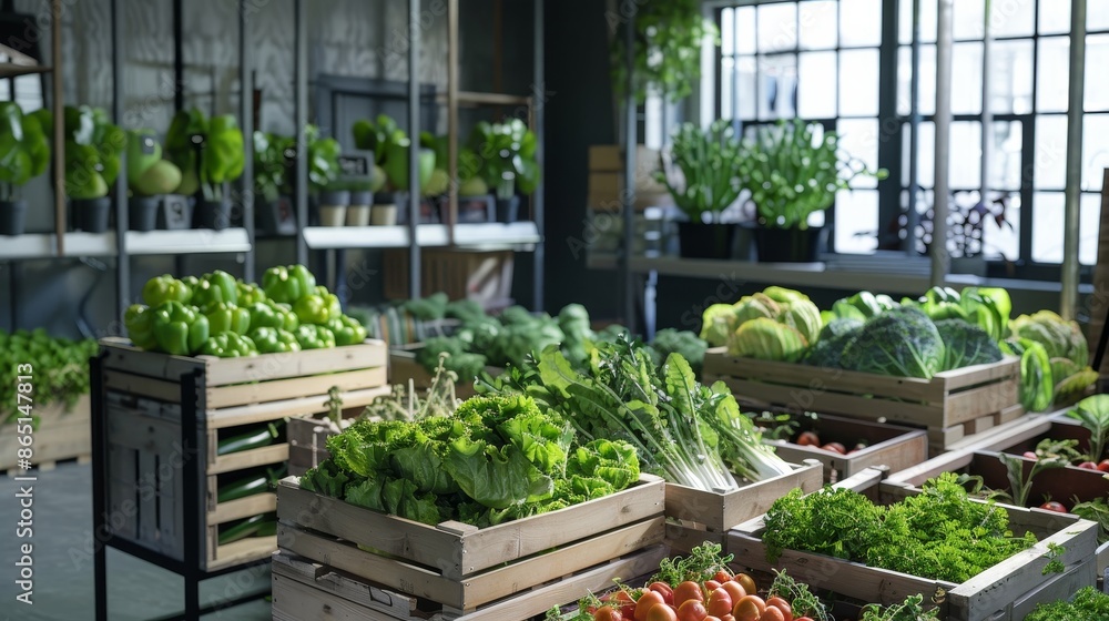 FarmFresh Bounty Sustainable Indoor Harvest of Local Produce Ready for Market FarmFresh Bounty Sustainable Indoor Harvest of Local Produce Ready for Market
