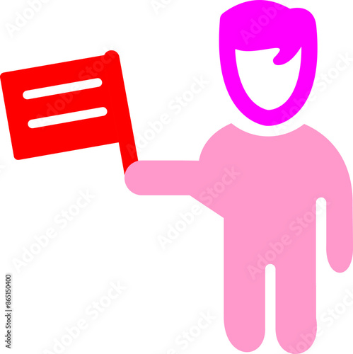 Protest Vector Icon