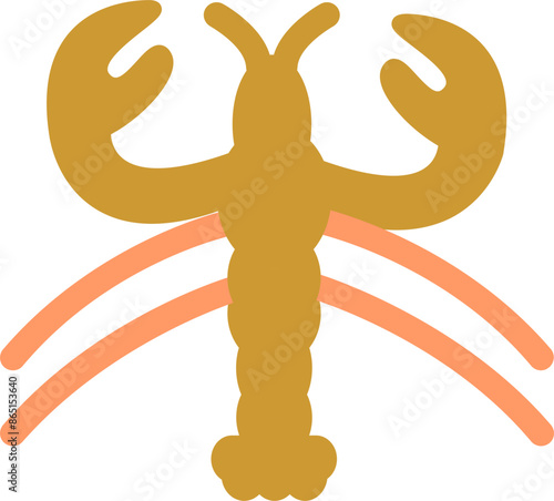 Lobster Vector Icon