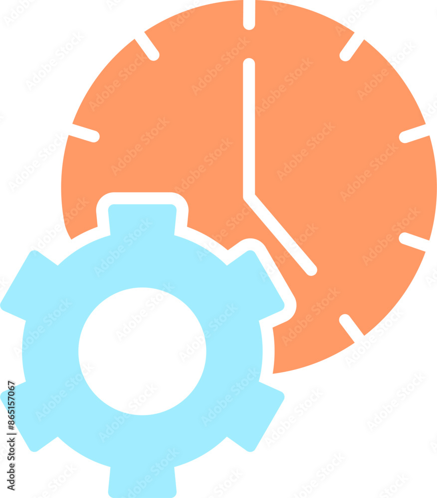 Time Planning Vector Icon Time Planning Vector Icon