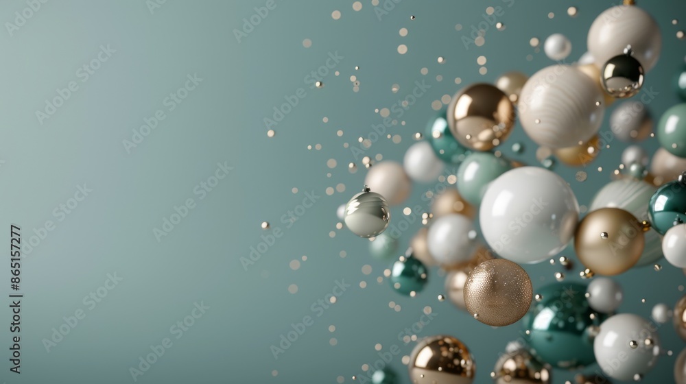 The solid red background creates a festive atmosphere. It was gracefully floated by a few gold and white Christmas balls. Simple design stops with luxury. The solid red background creates a festive atmosphere. It was gracefully floated by a few gold and white Christmas balls. Simple design stops with luxury.