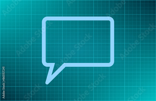 Vector illustration blue background