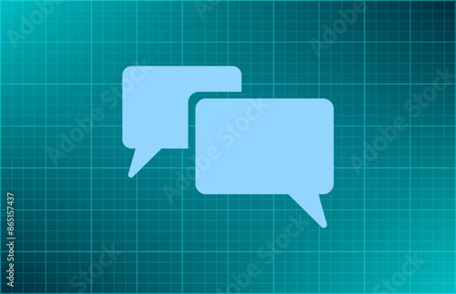 Vector illustration blue background