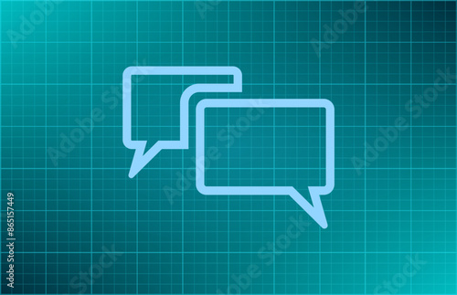 Vector illustration blue background