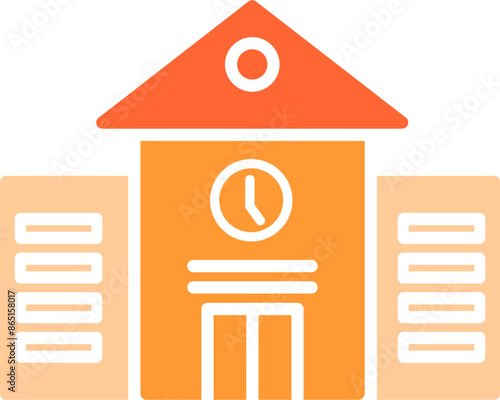 University Campus Vector Icon