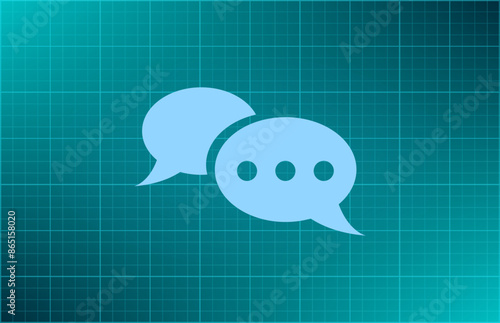 Vector illustration blue background