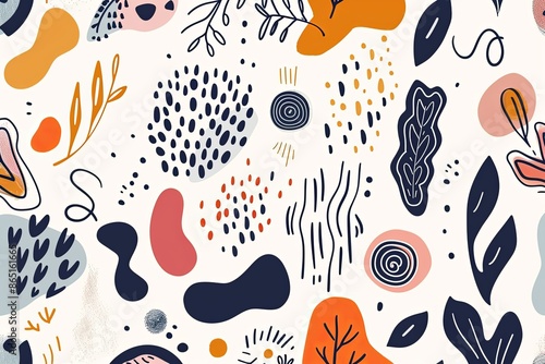 abstract pattern, vector illustration