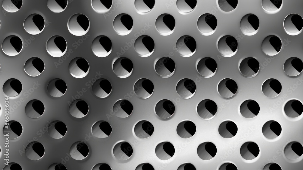 Abstract Metal Texture with Circular Holes Abstract Metal Texture with Circular Holes