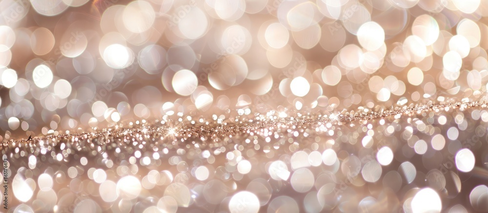 Abstract blurred background with beige pastel colors and lights flare, monochromatic photo with round bokeh perfect for holiday-themed wallpapers. Textured pattern creating a glittering aesthetic. Abstract blurred background with beige pastel colors and lights flare, monochromatic photo with round bokeh perfect for holiday-themed wallpapers. Textured pattern creating a glittering aesthetic.