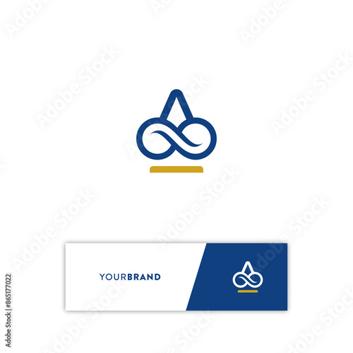 Letter A vector design 