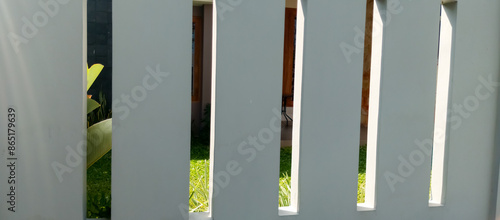 house gate fence building