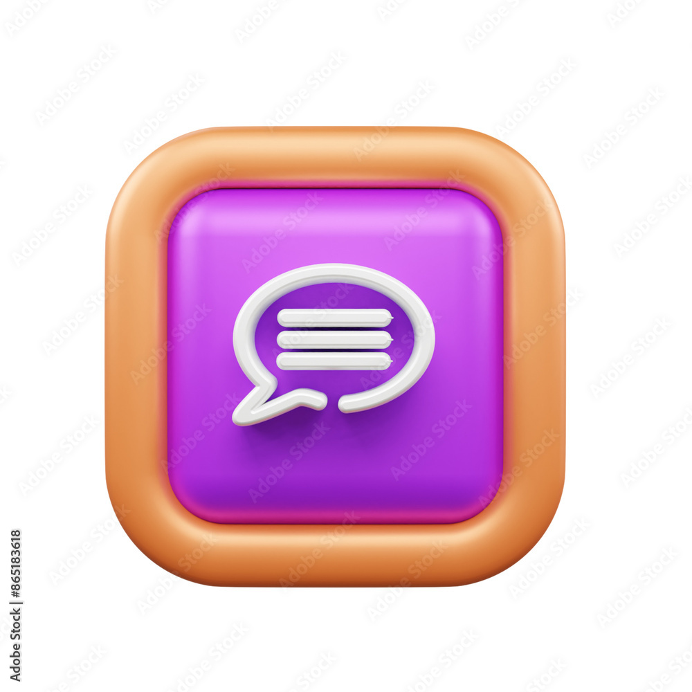 User Interface 3d icon illustration or User interface web and apps icon User Interface 3d icon illustration or User interface web and apps icon