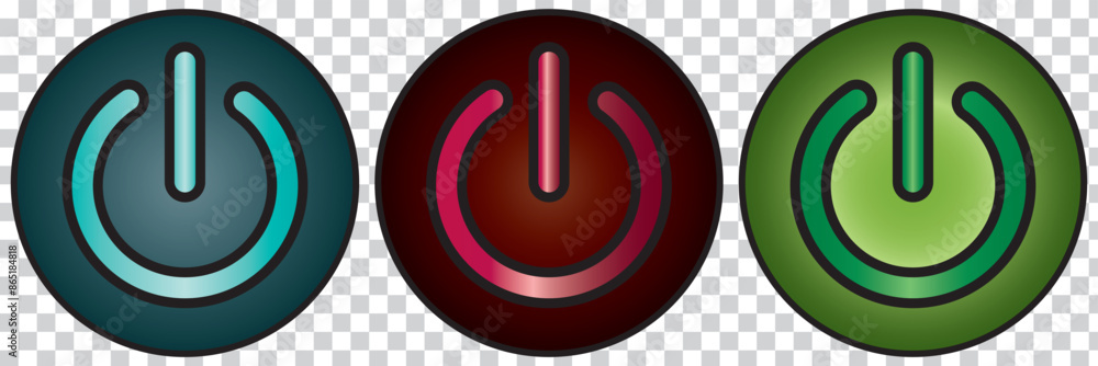 power button icon vector isolated on white background, logo concept of power button sign on transparent background, black filled symbol icon power button icon vector isolated on white background, logo concept of power button sign on transparent background, black filled symbol icon