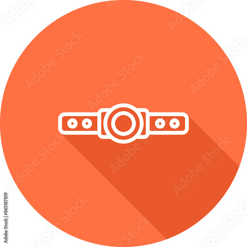 Headlamp Vector Icon