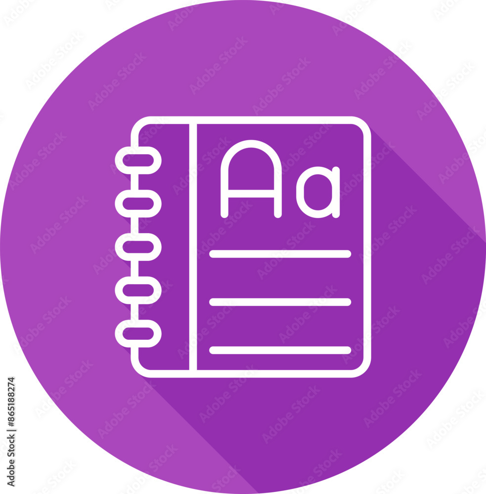 Thesaurus Vector Icon Thesaurus Vector Icon