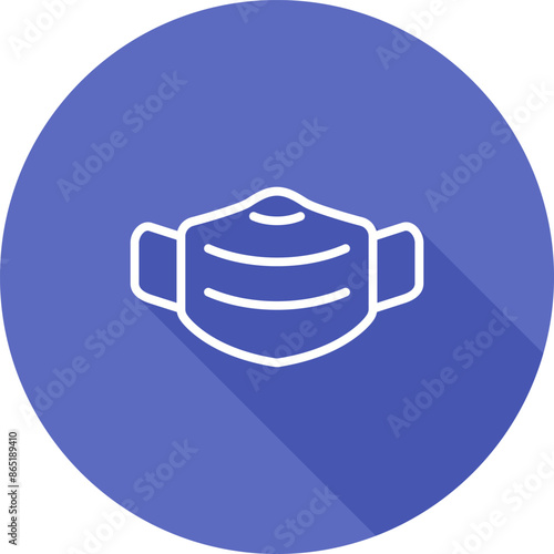 N95 mask Vector Icon